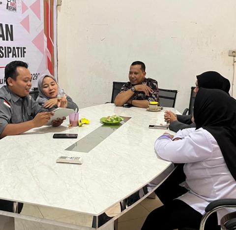 KORDIV P2H BAWALSU INHU PADA SAAT RAPAT INTERNAL DENGAN STAF BAWASLU INHU