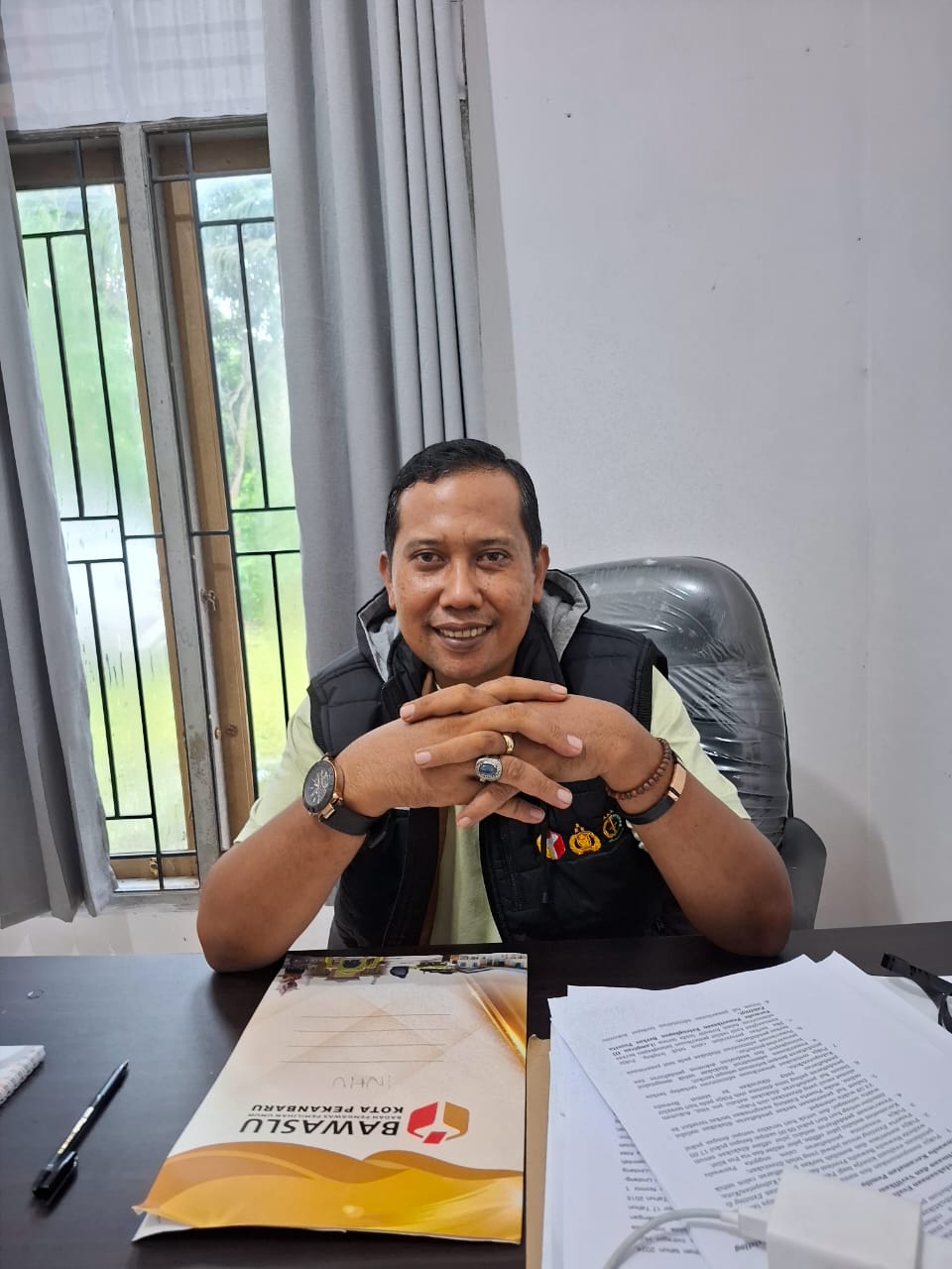 Anggota Bawaslu INHU Said M Affandi