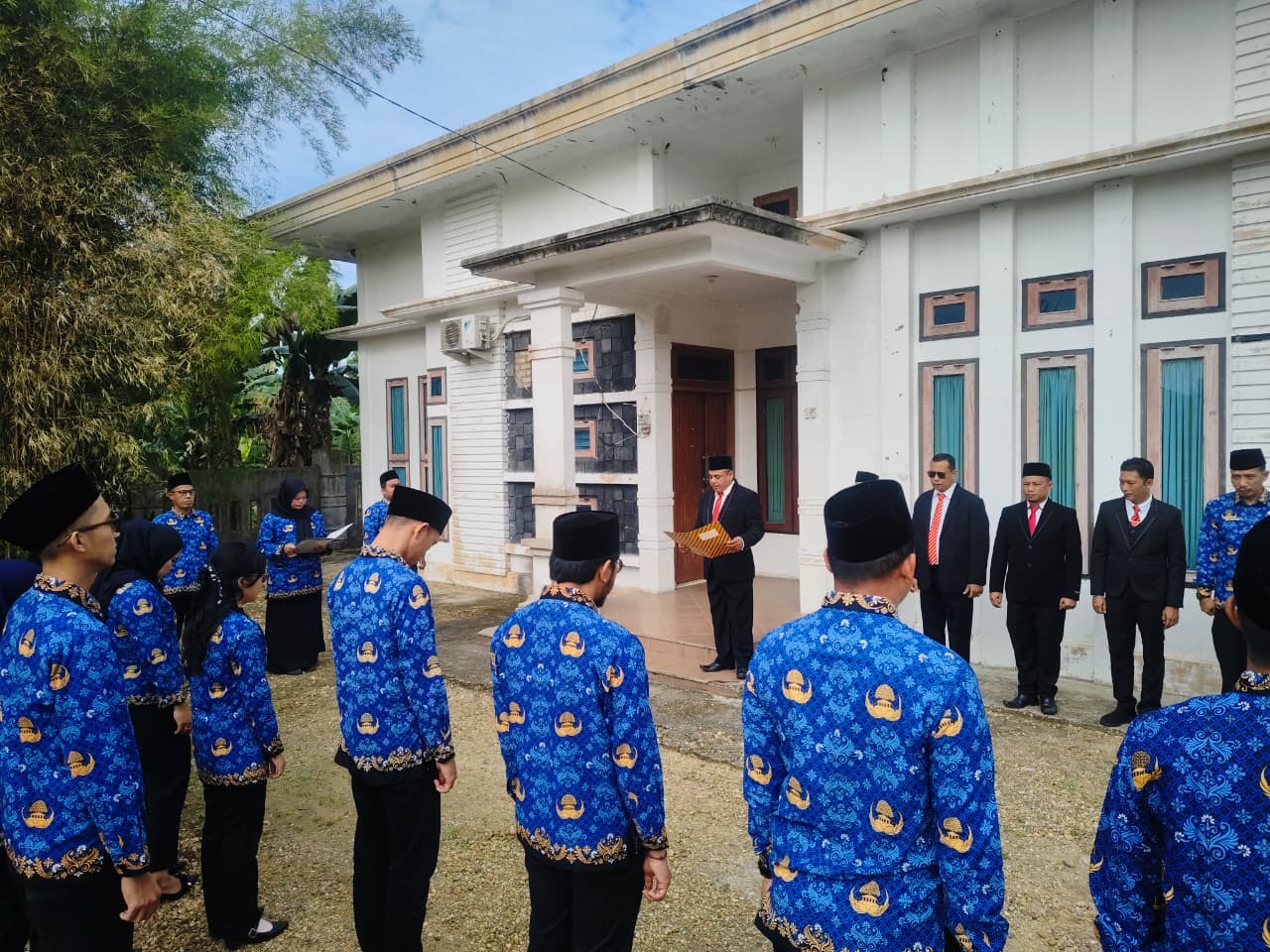 Apel Hari Kesaktian Pancasila 2025 di Kantor Bawaslu INHU