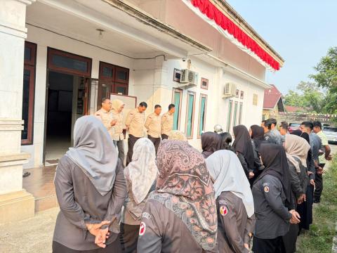 Apel Senin Bawaslu INHU dengan Pembina Ketua Bawaslu INHU Dedi Risanto,S.IP.,SH.,M.Si 24/08/2029