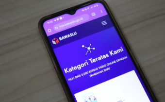 Ilustrasi cara akses LMS Bawaslu RI