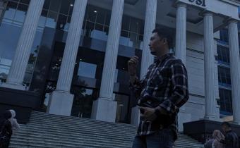 Dwi Apriansyah Indra, Anggota Bawaslu Inhu Koordinator Divisi Hukum, dan Penyelesaian Sengketa.