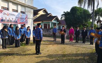 Bawaslu INHU Apel dalam rangka Mempringati Hari Jadi Bawaslu Republik Indonesia ke 17 Tahun