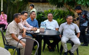 Ketua Bawaslu INHU Dedi Risanto Saat  Hadiri Forum Konsultasi Publik Kejari, Perkuat Sinergi Antar-Lembaga