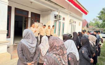 Apel Senin Bawaslu INHU dengan Pembina Ketua Bawaslu INHU Dedi Risanto,S.IP.,SH.,M.Si 24/08/2029