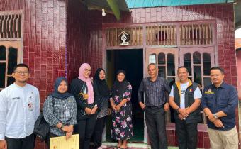 Anggota Bawaslu INHU Said M Affandi saat melakukan Pengawasan Coktas PDPB Triwulan III Tahun 2026